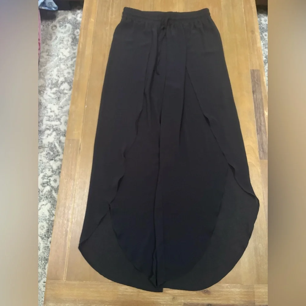 Time and Tru Sheer Black Pants - Picture 1 of 5